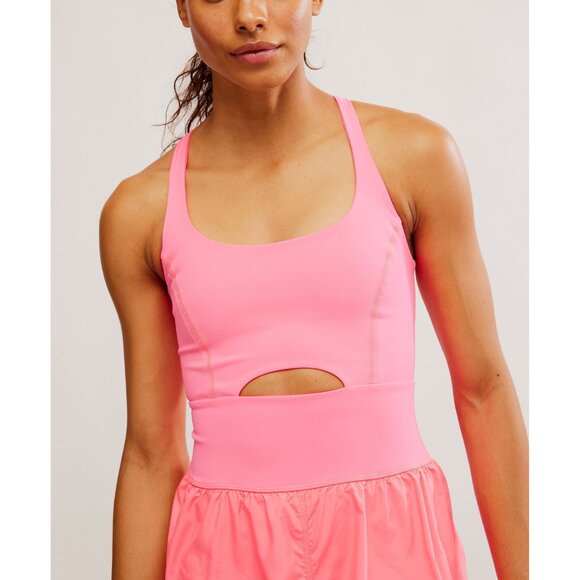 FP Movement by Free People Pink Runsie Jumpsuit - Picture 3 of 10